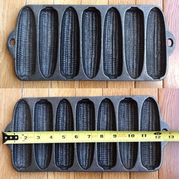 9” HEUCK CLASSICS Cast Iron Square Griddle Cookware Pan Baking Bake - Picture 11 of 14